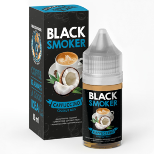 Ароматизатор Black Smoker "CAPPUCCINO COCONUT MILK" 13мл (на 30мл)