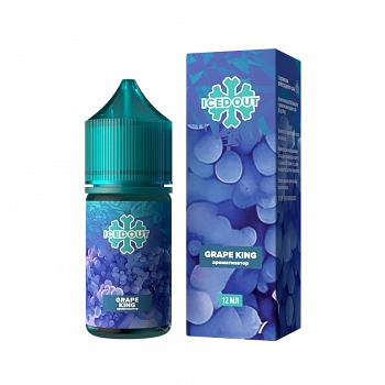 Ароматизатор Glitch Sauce ICED OUT "Grape King / Виноградный сок" 12мл (на 30мл)